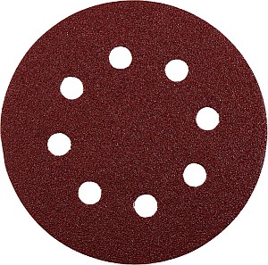 KIT 25PZ DISCO ABRASIVI VELCRO PER METALLO D.125 - EIN 49491970