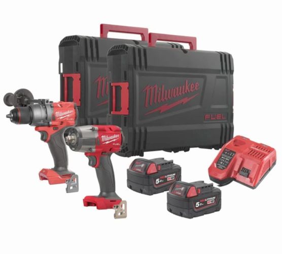 KIT 18V TRAPANO A PERCUSSIONE + AVVITATORE+ 2 BATT.+CARICA B - COP 4933492518