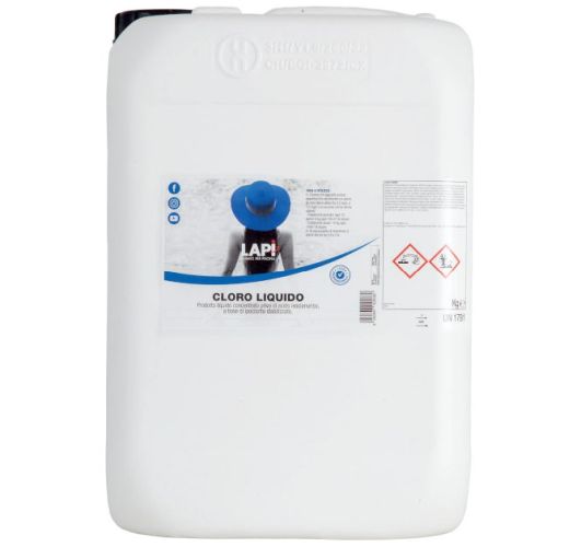 CLORO LIQUIDO 25KG - LAPI PS0136025