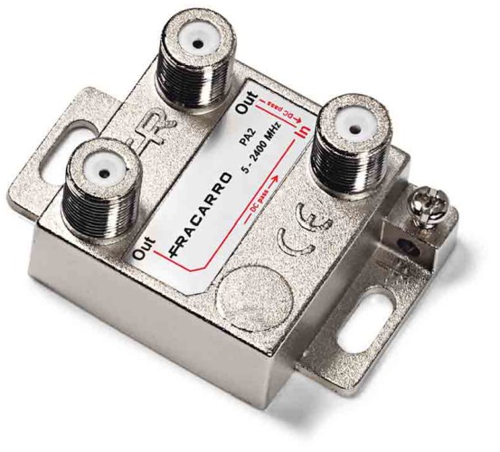PARTITORE A 2VIE 5-2400MHZ PA2 - FRA 280701