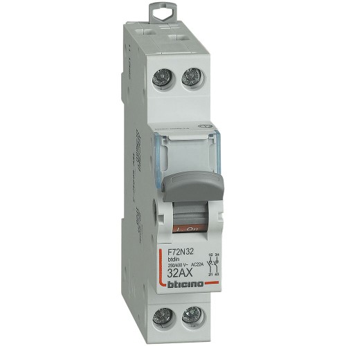 BTDIN - SEZIONATORE 2P 32A - BTI F72N32