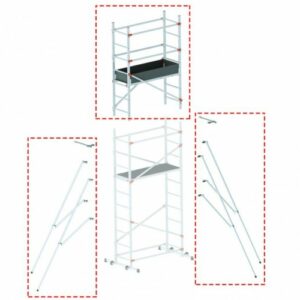 KIT ALZATA 2MT PER TRABATTELLO FA400FL - GIER FA600FL