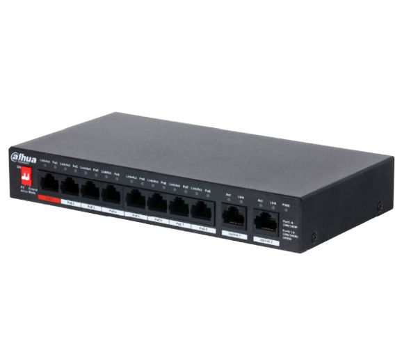 PFS3010-8ET-96-V2: SWITCH UNMANAGED CON 10 - DH M-0015997