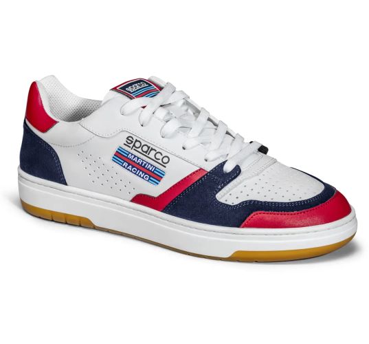 SCARPA BASSA SPARCO S-URBAN MARTINI RACING BIANCA R/BL TG.42 - SPAR 0012B4MR42BIBM