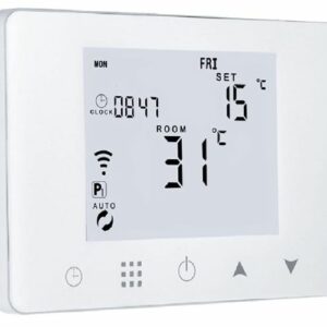 CRONOTERMOSTATO WI-FI PARETE BIANCO - DUO SMART - - ZIN 19315B