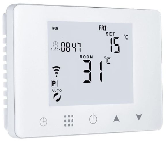 CRONOTERMOSTATO WI-FI PARETE BIANCO - DUO SMART - - ZIN 19315B