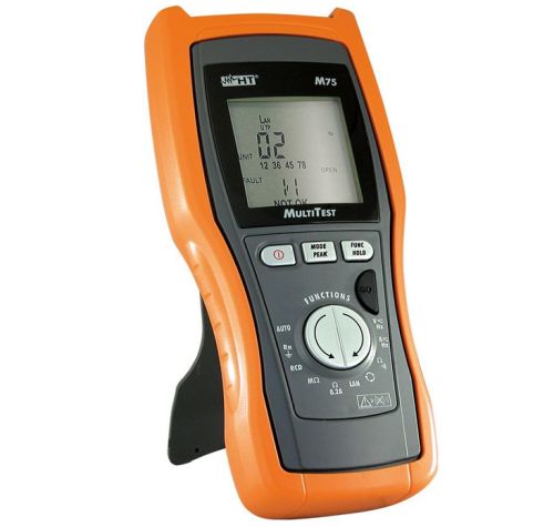 M75L STRUMENTO DI VERIFCA IMPIANTI ELETTRICI - HTI HV00075L