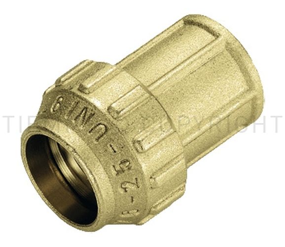3462CR RAC DIRITTO F A COMPRES TUBO PE/PEHD/PEX D. 32 X 3/4" - TIE 3400089