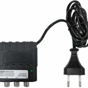 ALIMENTATORE TV 2 USCITE 12V 200MA CONNETTORE F PSU1202F2 - FRA 287789