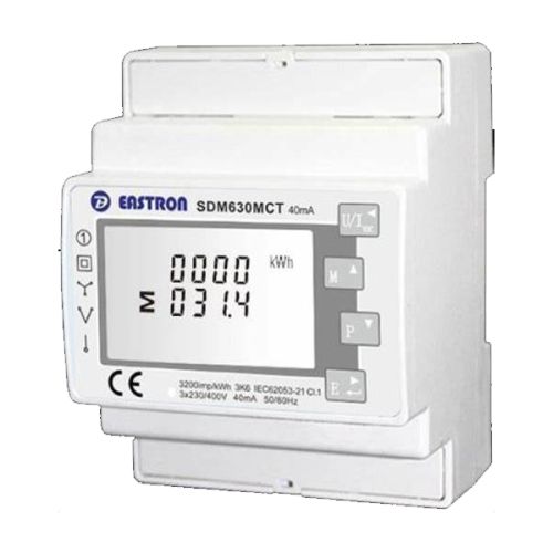 ENERGY METER TRIFASE CON TA 100A - GRW GWEM3PMVTA
