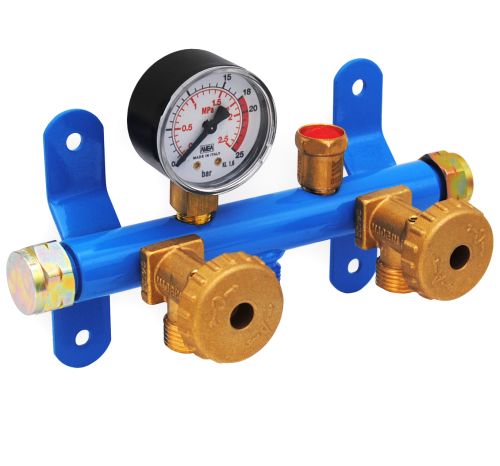 CENTRALINA COMPATTA 2 ATTACCHI 2 USC.LINEA+1USC.CENTR.+MAN.E - TGS 00000006793