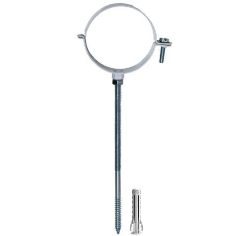 COLLARE PER CANNE FUMARIE 50MM D.100 ZINCATA BIANCA - FIS 00567602
