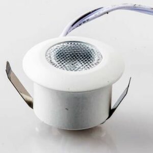 FARETTO INCASSO LED TONDO 2W 3000K 2CM BIANCO - F.EU INC-ASSO-R30C