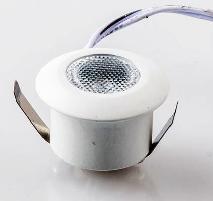 FARETTO INCASSO LED TONDO 2W 4000K 2CM BIANCO - F.EU INC-ASSO-R30M