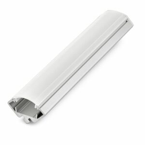 PROFILO ALLUMINIO ANGOLARE 1PZ-2MT SCHERMO BIANCO + ACCESSOR - DRL PRAN-U