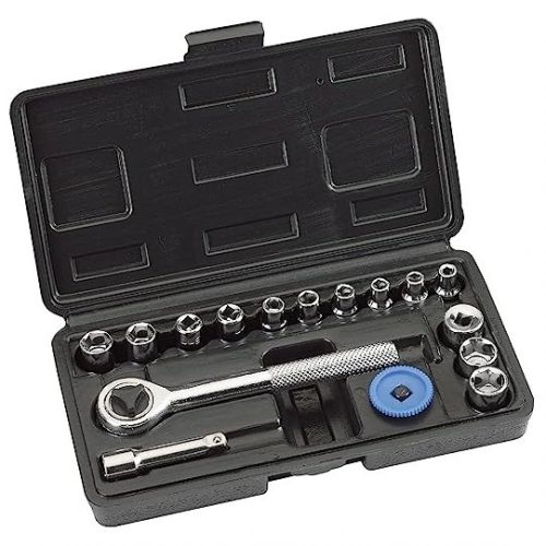 KIT 16PZ CHIAVI A BUSSOLA 1/4" + CRICCHETTO - EIN 49371990