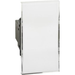 L.NOW - PULSANTE 1P NO 250V 10A + PORTANOME - BTI K4040