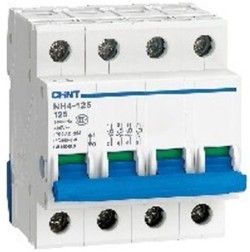 INTERRUTTORE SEZIONATORE 4P 100A 400VAC NH4-125 - CHT 398045
