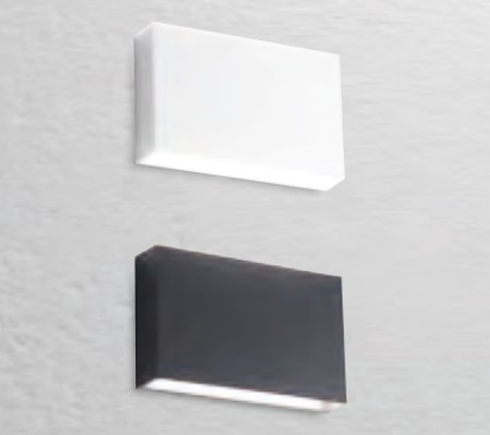 APPLIQUE LED DA PARETE 12W 4000K IP65 200X150X39MM BIA. ANTR - ISY 305