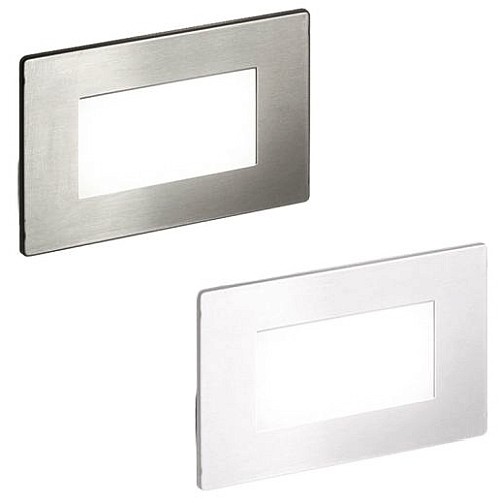 SEGNAPASSO LED MAGA 2W 4000K 200LM PER SCATOLA 503 + 2 COVER - GEA GES810N