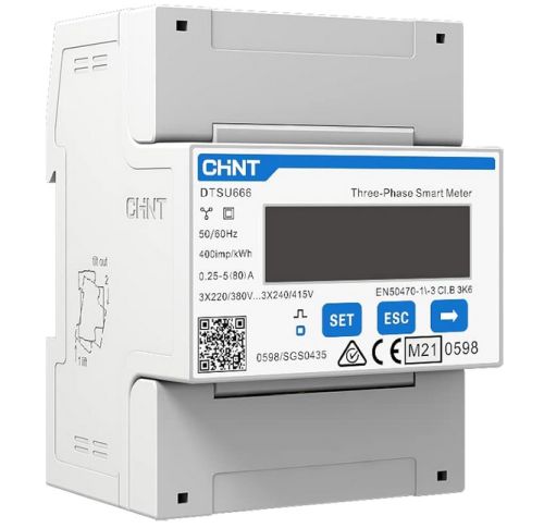 CONTATORE ENERGIA TRIFASE DTSU666 3X230/400V - CHT 256586