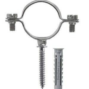 COLLARINO D.20 BUSTA 10PZ CZV CON VITE E TASSELLO SX - FIS 00562020