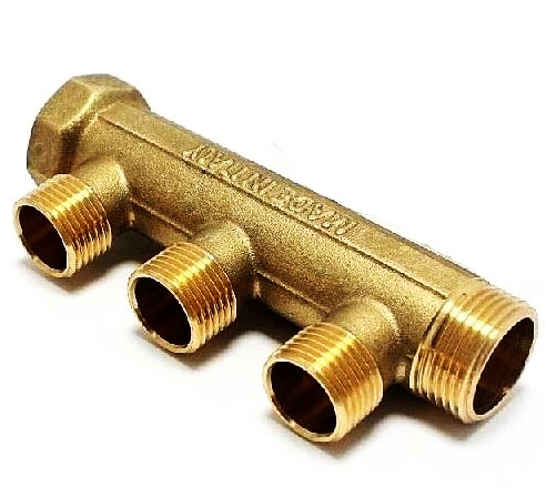 1884 COLLETTORE LINEARE 1"G 3VIE 3/4"X18 - TIE 1910008