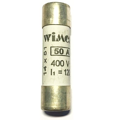 FUSIBILE 50A 14X51 CF 14 GG RITARDATO - WIM 5400250