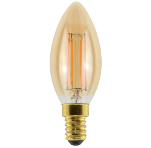 LAMPADA OLIVA FILOLED 4,5W E14 2500K 420LM - MCA 21563