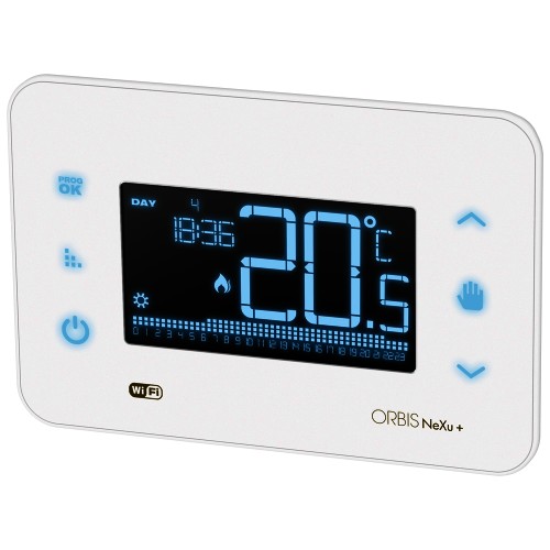 CRONOTERMOSTATO DIGITALE WIFI INCASSO SETTIMANALE NEXU+ BI. - ORB OB327500