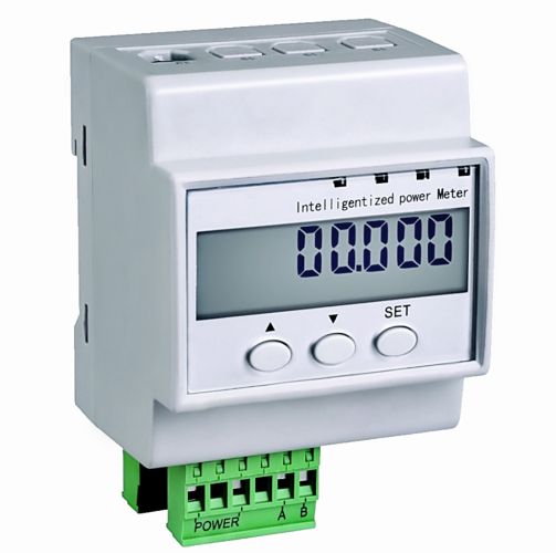 CONTATORE ENERGIA TRIFASE 50A 40MA AC 400V C/TA DTSD3366DW1A - CHT 91029