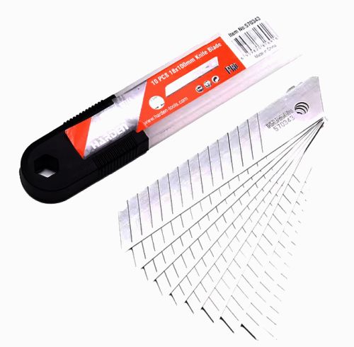 LAMA DI RICAMBIO PER CUTTER 18X100MM CF.10PZ - TCOM 570343