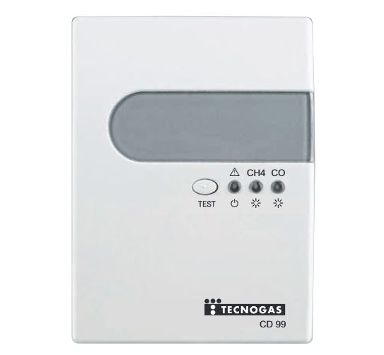RIVELATORE MONOSSIDO DI CARBONIO CO+METANO -CD99- - TGS 00000554063