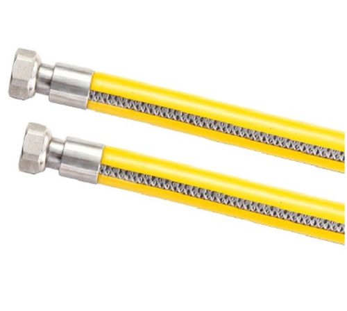 FLESSIBILE ACCIAIO GAS CUCINA F-F 1/2" 50CM - DBR EUG0500