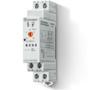 RELE' LUCE SCALA 4 FUNZIONI 1 MOD. DIN 220V - FIN 140182300000