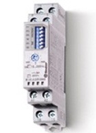RELE' TEMPORIZZATO MULTIFUNZIONE DIN 230V AC-FIN80.010240- - FIN 810102300000