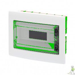 CENTRALINO INCASSO 12 MOD PORTELLO FUME' IP40 X CARTONGESSO - GEW GW40605PM