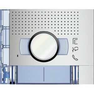FRONTALE AUDIO VIDEO 2 PULSANTI DOPPIA FILA ALLMETAL - BTI 351221
