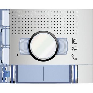 FRONTALE AUDIO VIDEO 2 PULSANTI DOPPIA FILA ALLMETAL - BTI 351221