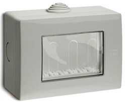 CUSTODIA PARETE IP55 3M GRIGIO - UTD 12503