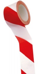 NASTRO BIANCO ROSSO 70MMX200MT SP.25 - AUS 48661
