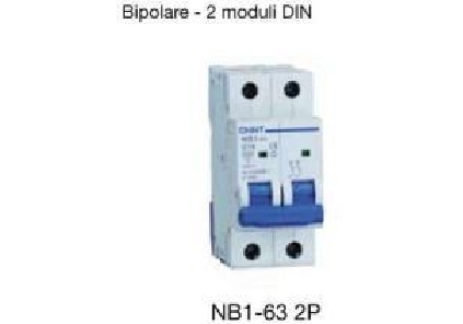 INTERRUTTORE M/T 2P 50A CURVA C 6KA - CHT 180344