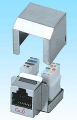 PRESA KEYSTONE CAT.6 STPTOOLLESS/PUNCH DOWN BIANCO - 4PW KK06XSTPAP