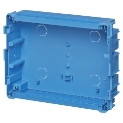 SCATOLA INCASSO PER CENTRALINO ESTETICO 12M AZZURRO - VIW V53312