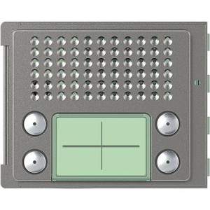 FRONTALE PORTER BASE 4 PULSANTI DOPPIA FILA SFERA ROBUR - BTI 351085