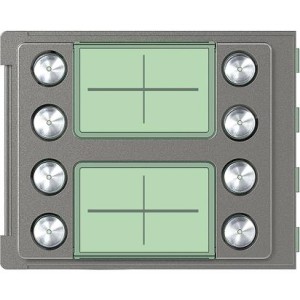 FRONTALE 8 PULSANTI DOPPIA FILA SFERA ROBUR - BTI 352185