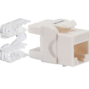 PRESA RJ45 UTP CAT.6 180° BIANCA - FME 23710