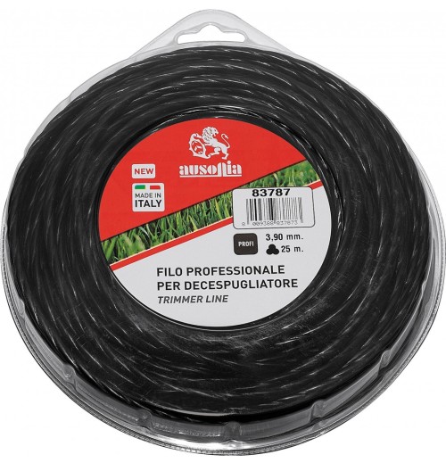 FILO PROFESSIONALE INTRECCIATO 3,9X25MT PER DECESPUGLIATORE - AUS 83787