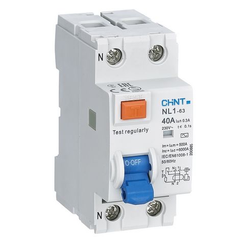 NL1-63/40-2P-AC300 -DIFF PURO 2X40A 300MA T - CHT 200219