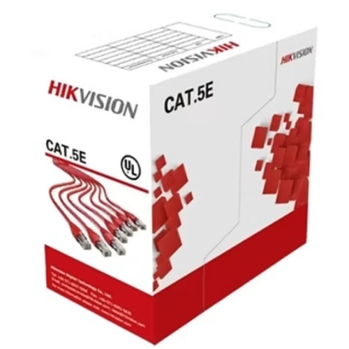CAVO UTP CAT5E RAME 0,5MM 24AWG LSZH CPR PVC BIANCO - HIK 307400300